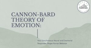 Slide cover: Cannon-Bard Theory of Emotion with subtitle'How Simultaneous Neural and Emotional Responses Shape Human Behavior' and a Dallas Mental Health logo in the top-right corner.
